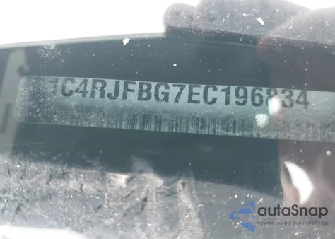 2014 Jeep Grand Cherokee Limited из США, поврежденный, VIN 1C4RJFBG7EC196834